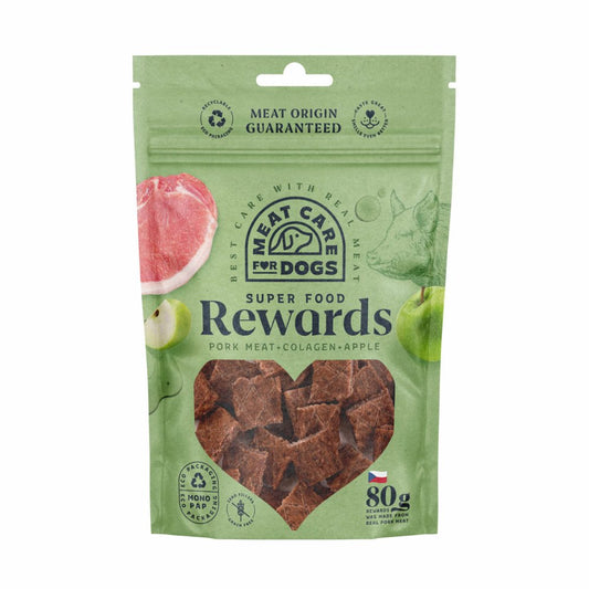 Rewards Dog – sertéshúsos jutalomfalat kollagénnel és almával 80g